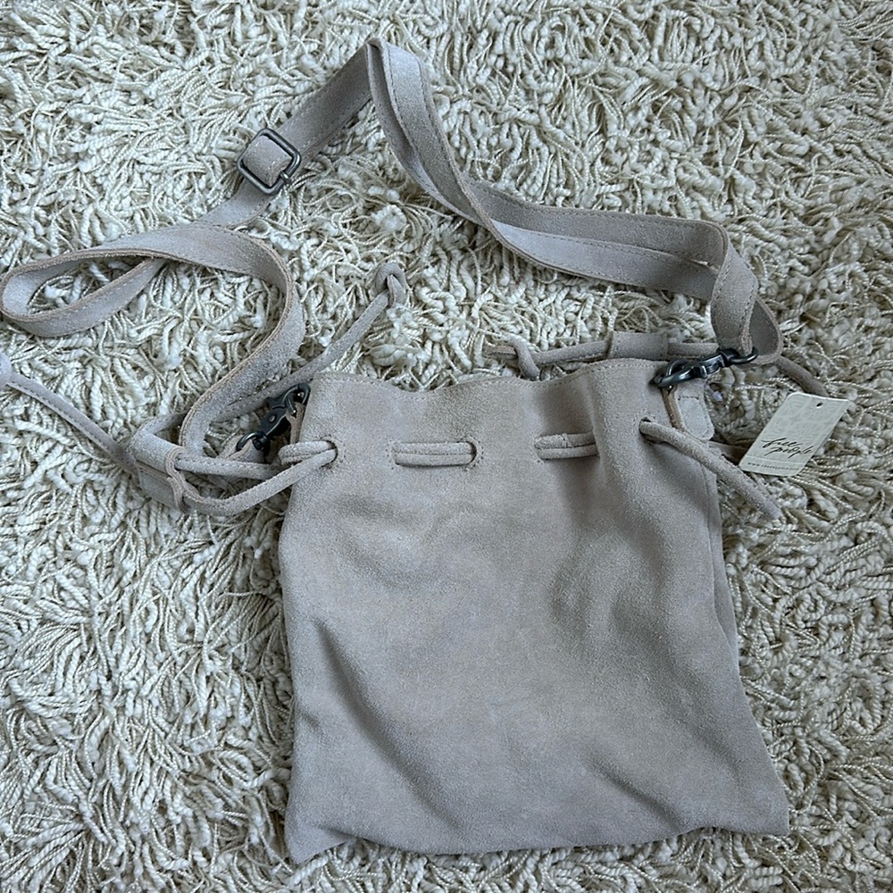 Free People Suede Crossbody